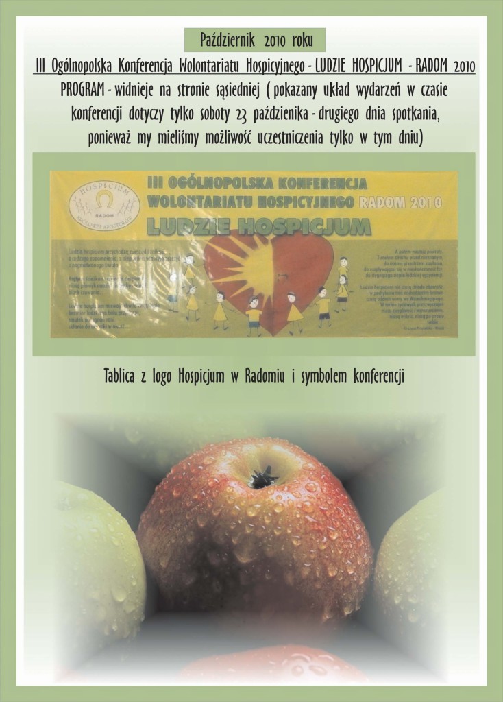 Kronika Stowarzyszenia – październik 2010 (zdjęcie 3)