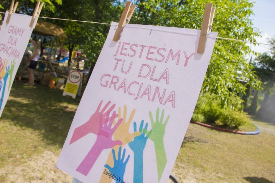 Festyn charytatywny dla Gracjana w Zespole Przedszkoli przy ul. Młyńskiej (zdjęcie 9)